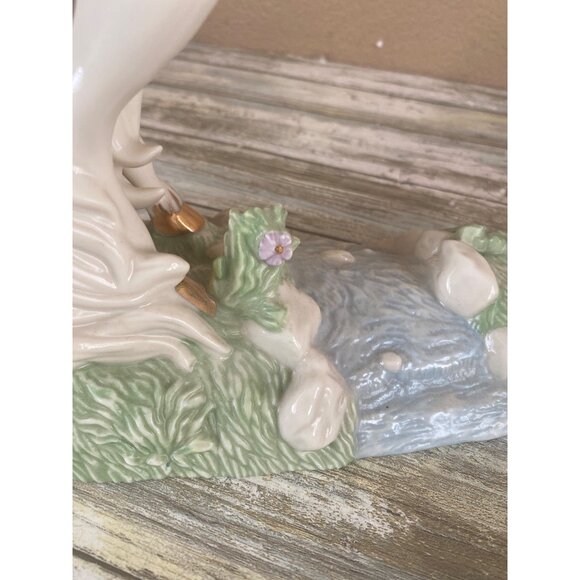 Lenox Leap of the Unicorn Figurine 2005 Fine Ivory China Fantasy Statue - Picture 6 of 16